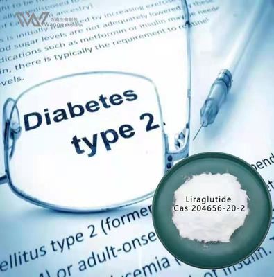 Liraglutide 98% Api Active Principle Ingredient Antidiabetic Function 204656-20-2