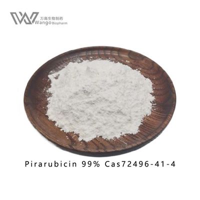 کیفیت  Highly Pirarubicin 99.99% Cas72496-41-4 Antineoplastic and Antibiotic fine powder for research purpose in small bottles کارخانه