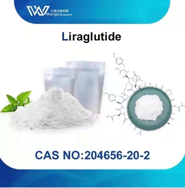 Liraglutide 98% Api Active Principle Ingredient Antidiabetic Function 204656-20-2