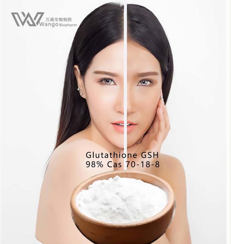 Cosmetic GMP Anti Aging Powder , 98% Reduced L Glutathione Cas 70-18-8