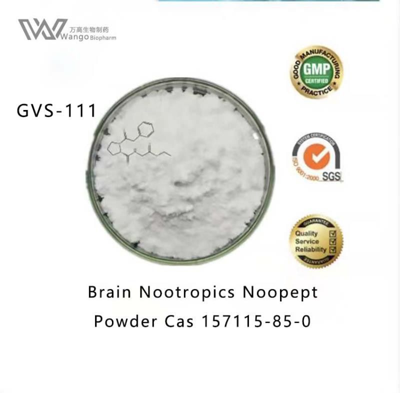 GVS-111 Noopept Raw Powders 157115-85-0 for Brain Improvement