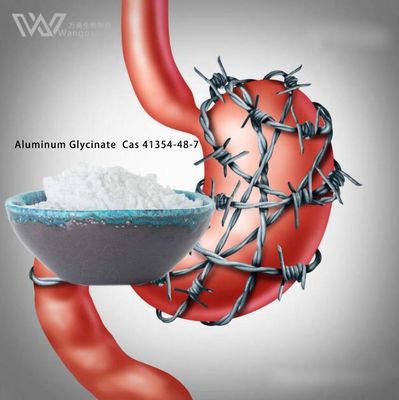 Gastric Treatment Pharmaceutical API Aluminium Glycinate Cas 41354-48-7