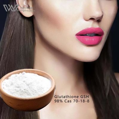 L-Glutathione/Glutathione Powder برای سفید کردن پوست 98٪ Cas70-18-8 آنتی اکسیدان مواد آرایشی درجه غذایی 1000 کیلوگرم تازه